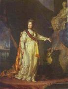Dmitry Levitzky Catherine II as Legislator in the Temple of the Goddess of Justice USA oil painting artist